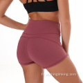 Shorts de yoga sexy taille haute pour femmes